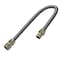 Flextron Gas Line Hose 1/2'' O.D. x 30'' Length 1/2" x 3/8" FIP Fittings, Stainless Steel Flexible Connector FTGC-SS38-30E - alternate 1